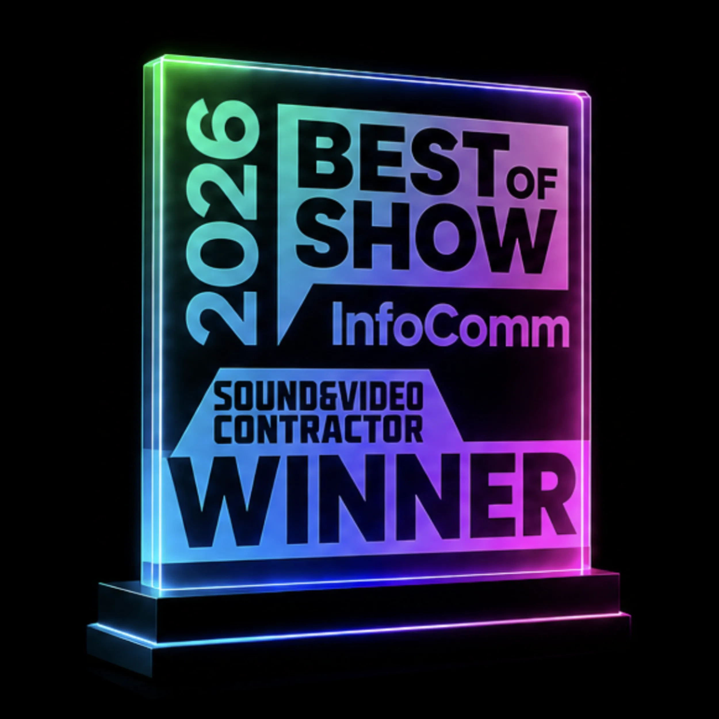 Best of Show Awards at InfoComm 2026 Sound & Video Contractor Award