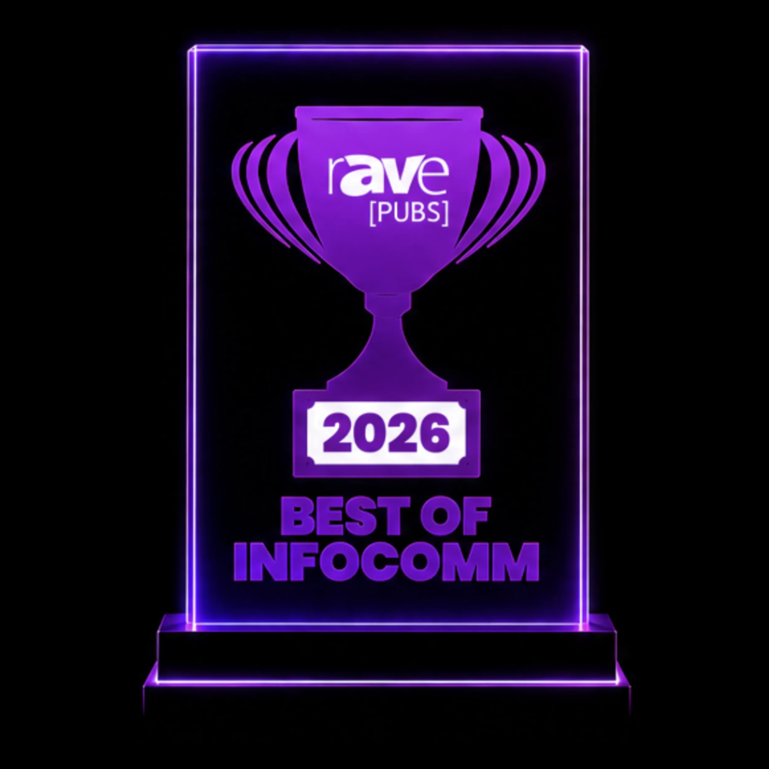 rAVe’s Best of InfoComm Awards for Best MicroLED Display Solution